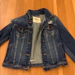 hollister jean jacket